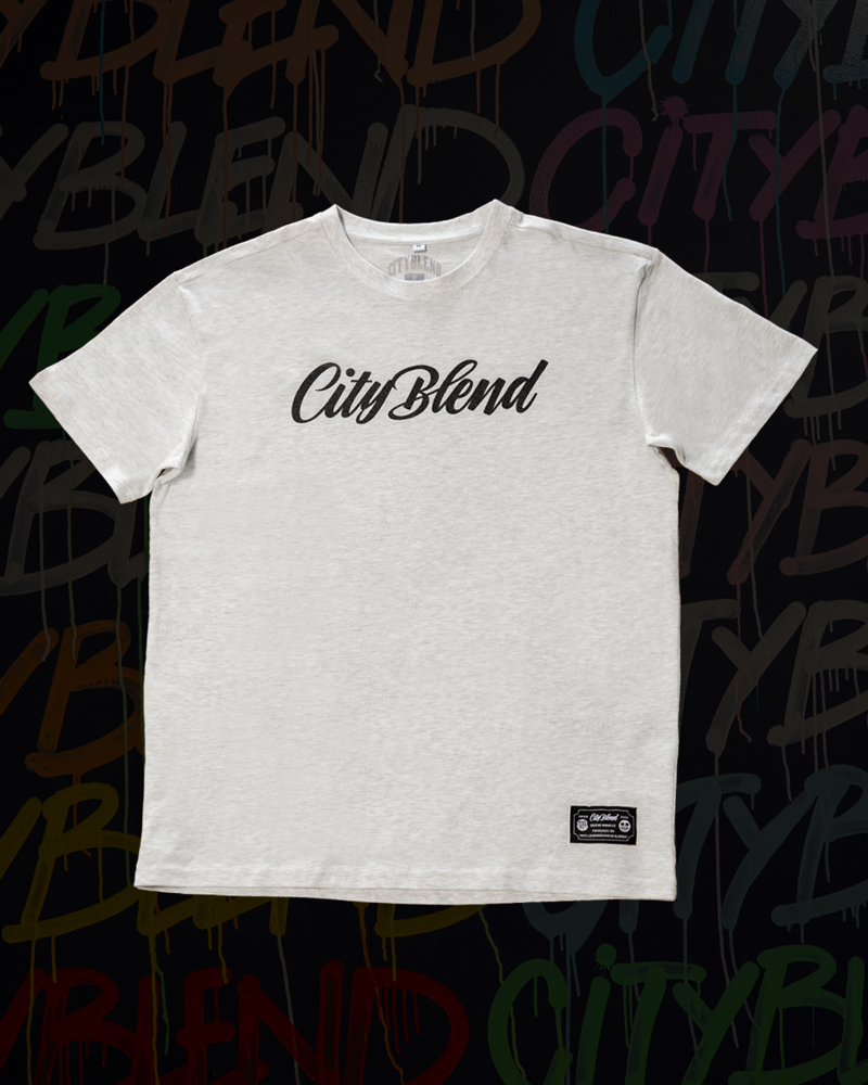 CITYBLEND GREY TAG TSHIRT